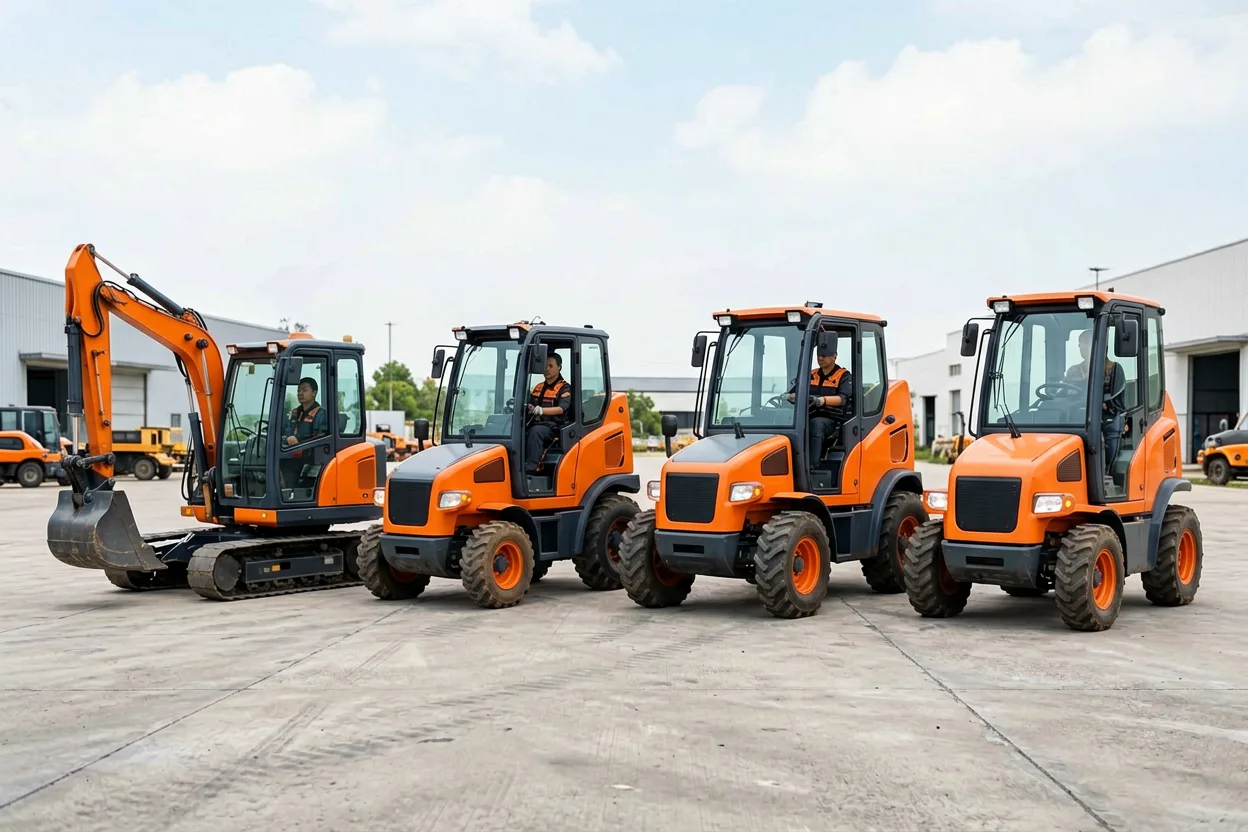 CASDE construction machinery product range