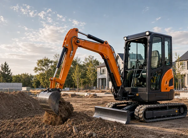 CASDE mini excavator overview