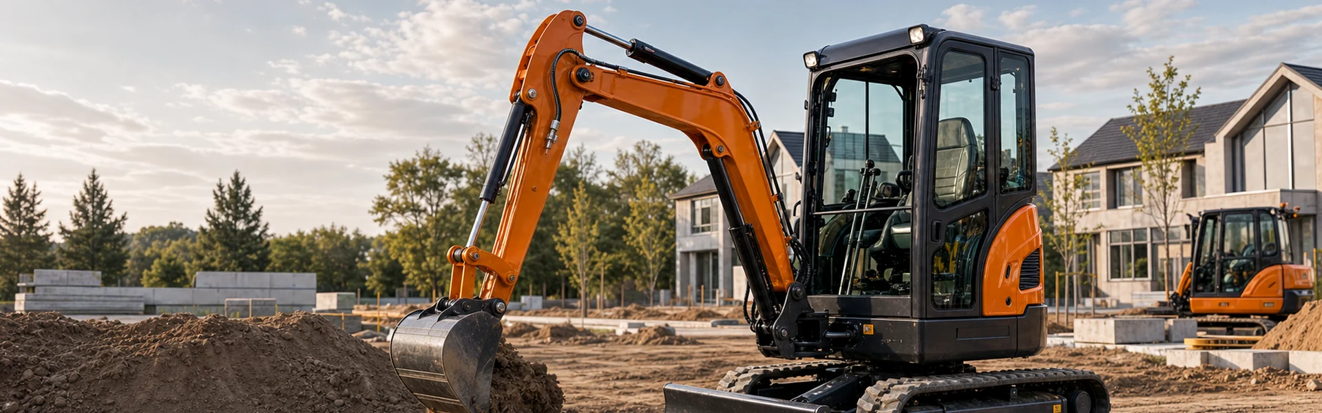 CASDE mini excavators