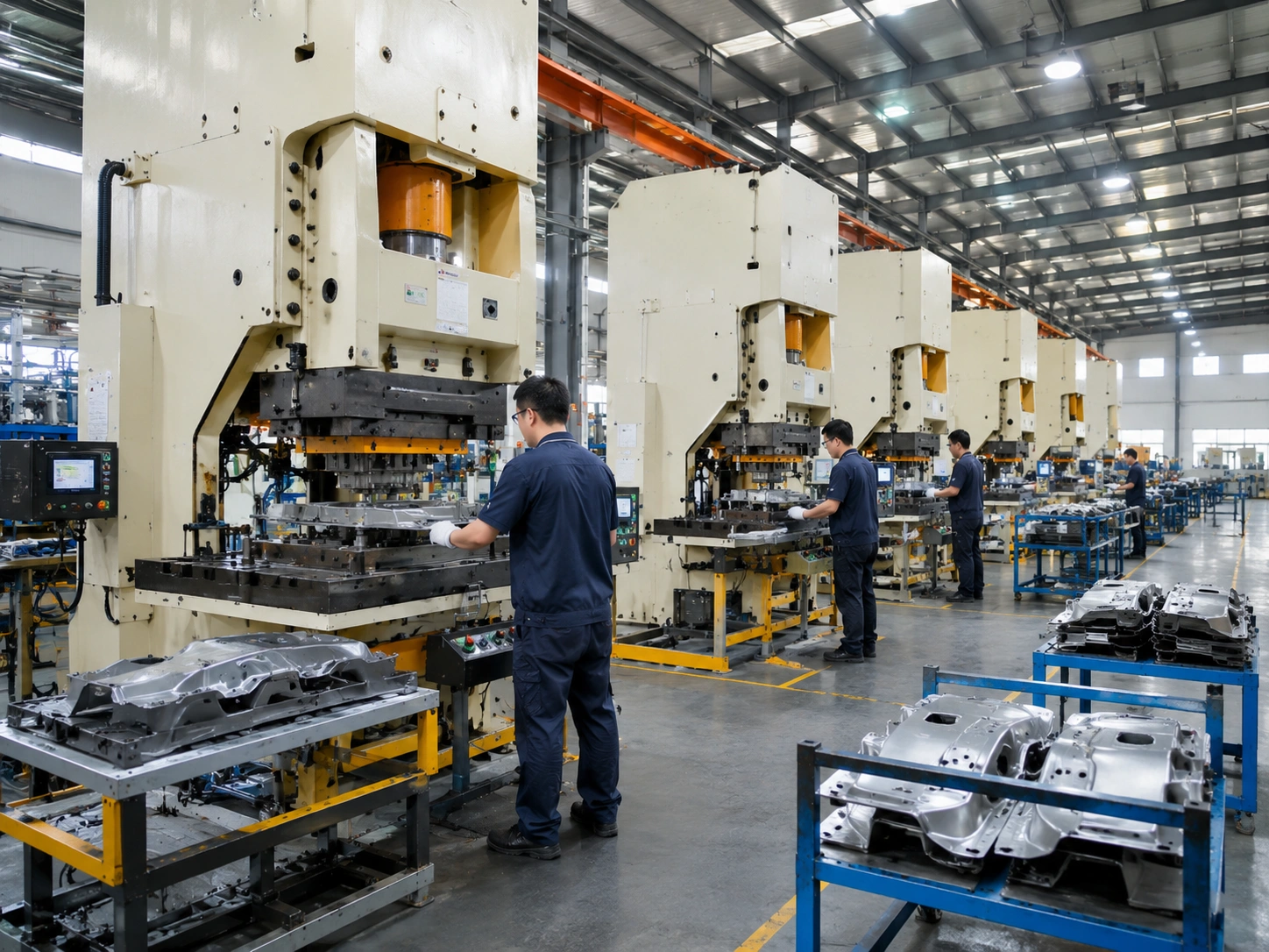 Component forming line