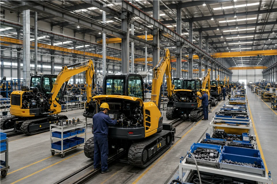 CASDE machinery factory production floor