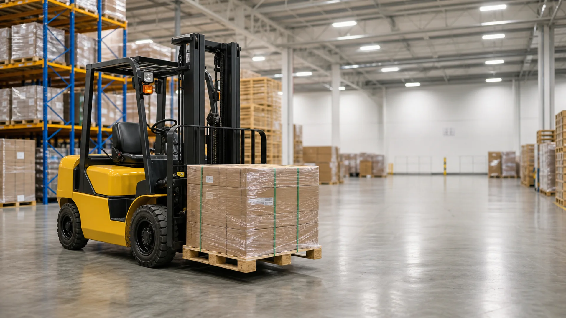 CASDE material handling equipment range including forklifts and pallet trucks