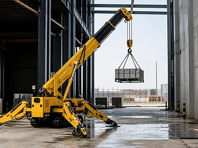 CASDE spider crane model