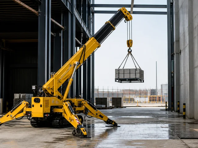 Spider cranes